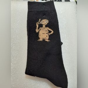 Universal E.T. 2 Pairs of Crew Socks New